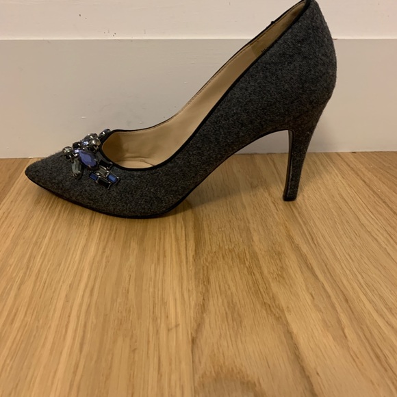 Nine West grey jewel pumps - Picture 4 of 6
